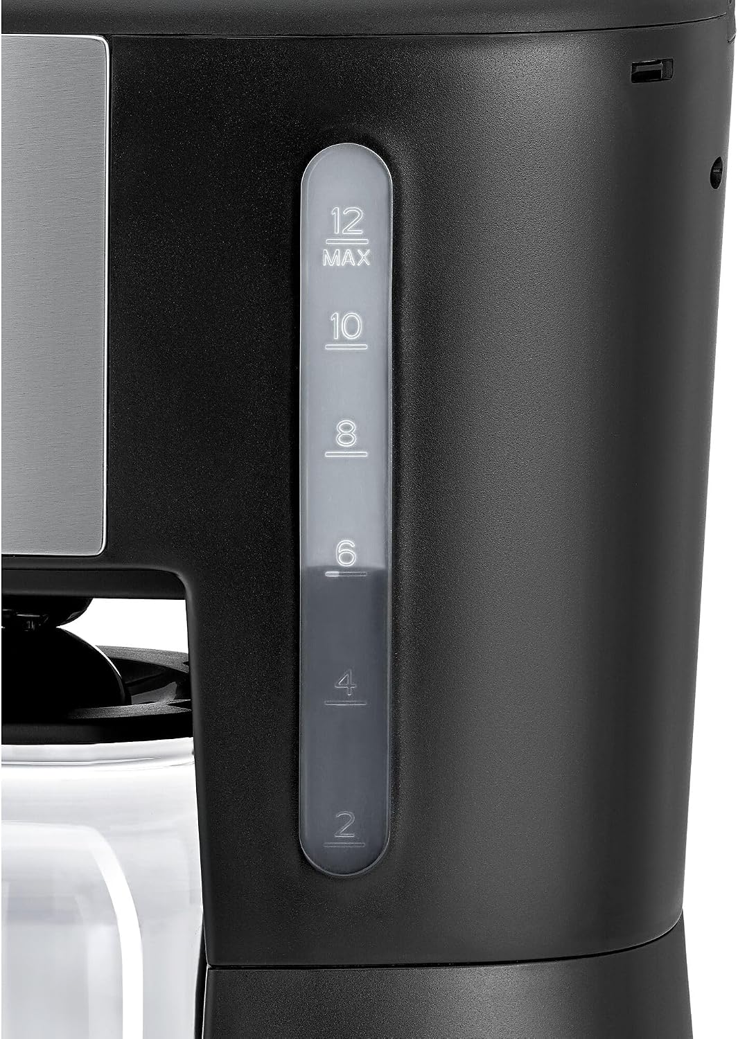 BLACK+DECKER 12-Cup Coffee Maker, 900W Programmable Drip Coffee Machine, 1.5L Glass Carafe, 24-Hour Timer, Keep Warm Function, LCD Display, Auto Shut-Off, Boil Dry Protection, Black - DCM85-B5 - الصورة 6