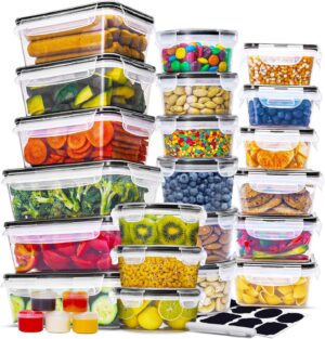 RFAQK 52Pcs Food Storage Containers...