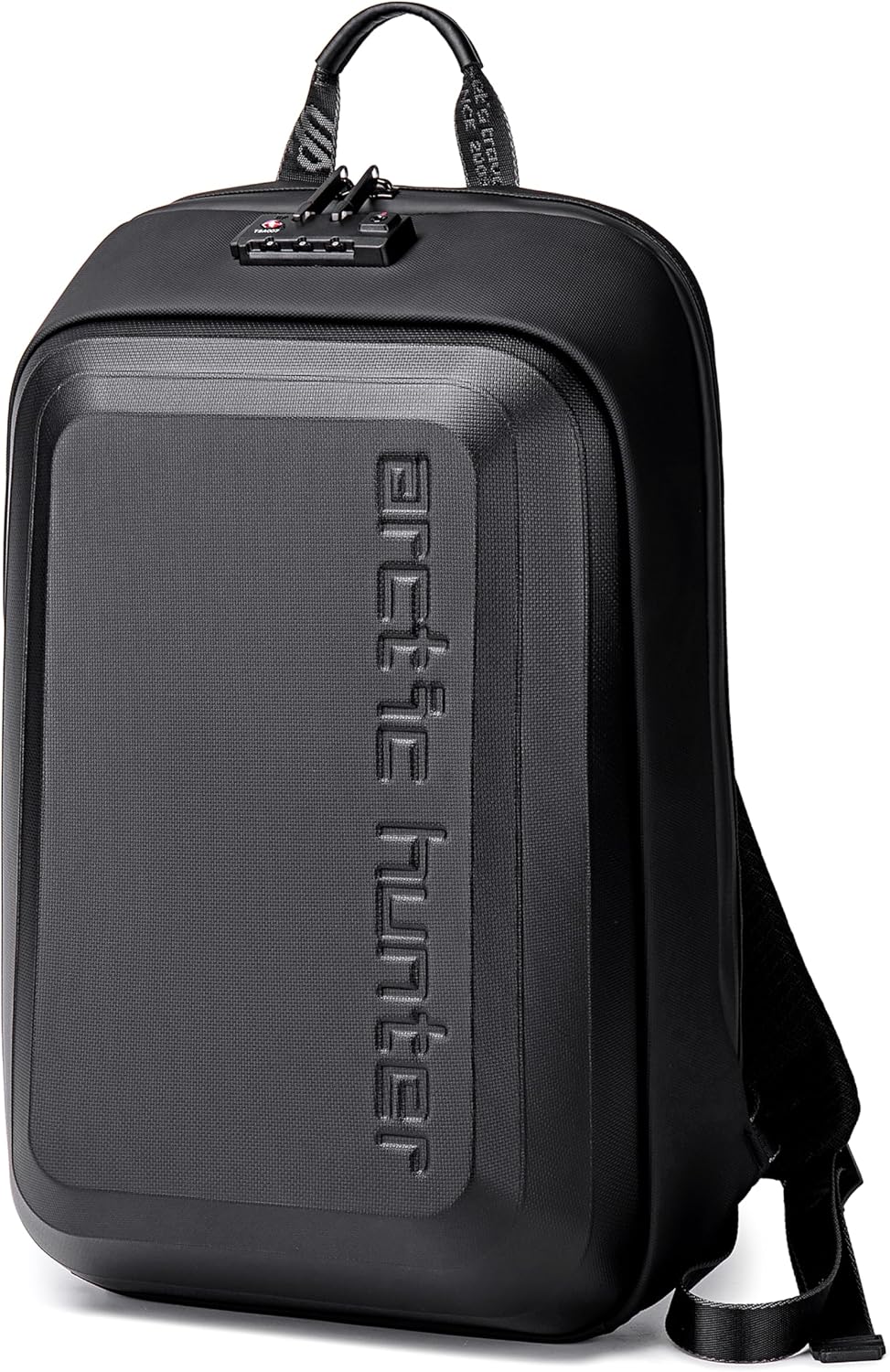 ah arctic hunter Semi Hard Gaming Backpack with Built in TSA lock Water Resistant Anti-Theft 15.6 inch Laptop Backpack for Men and Women, B00451