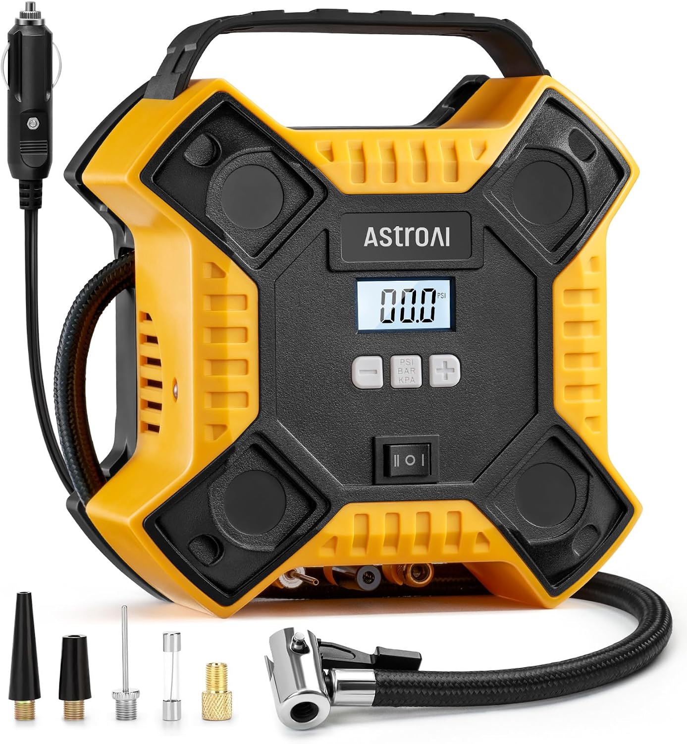 AstroAI Tire Inflator Air Compressor Car Tyre Inflator 12V DC&160PSI