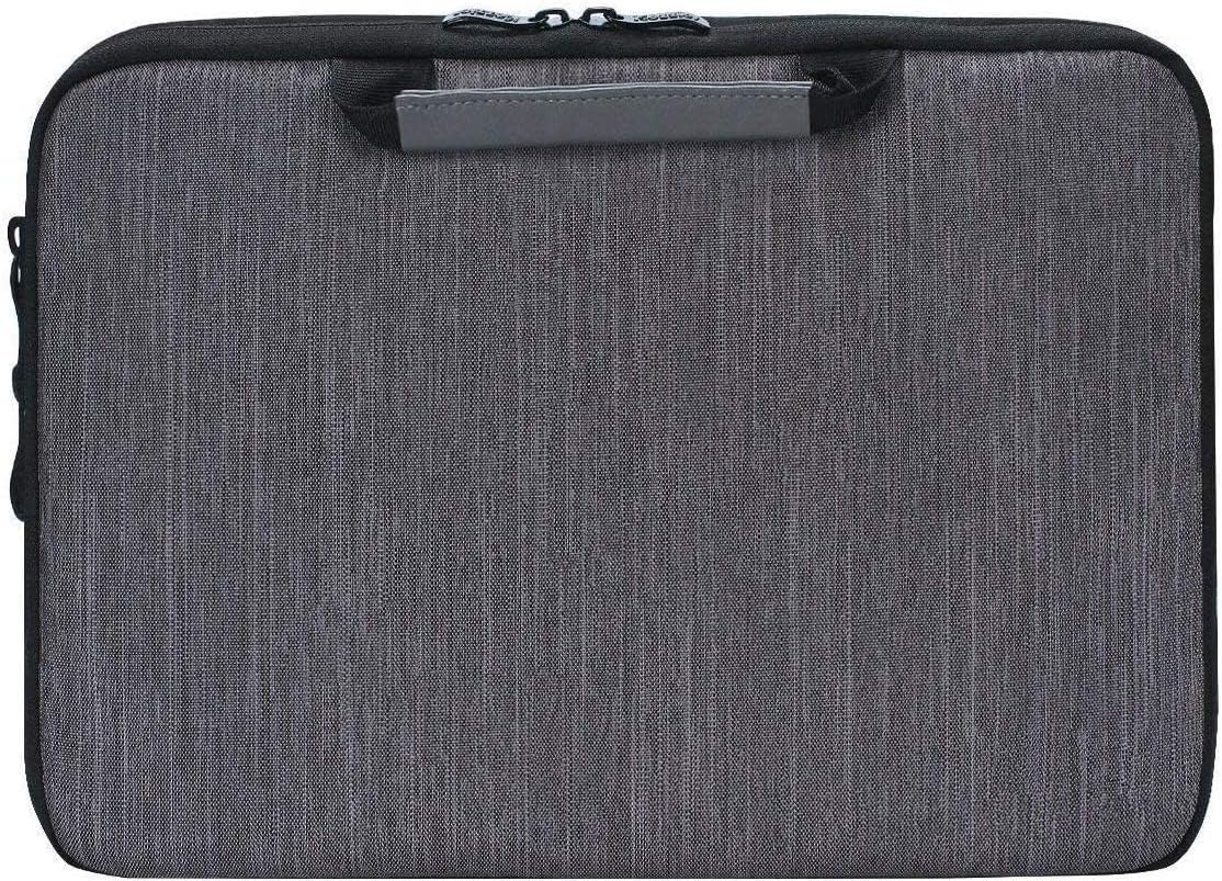Handle 11-11.6 Inch Laptop and iPad Case/Electronic Accessories Storage Bag 11”Laptop Sleeve for Ultrabook/Notebook/Netbook/MacBook - Grey - الصورة 5