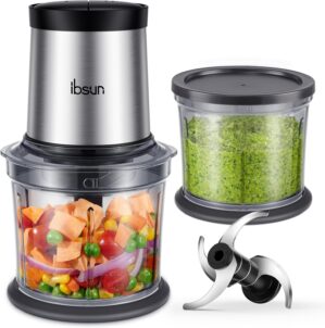 ibsun Electric Vegetable Chopper, 4...