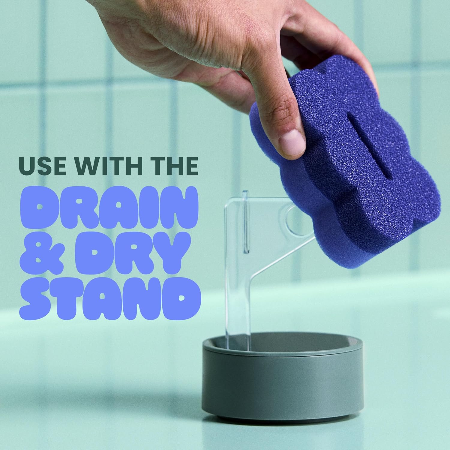 Brite by Scotch-Brite™ Scrub & Wipe Scrubber BRSW-6, 1/Pack - الصورة 2