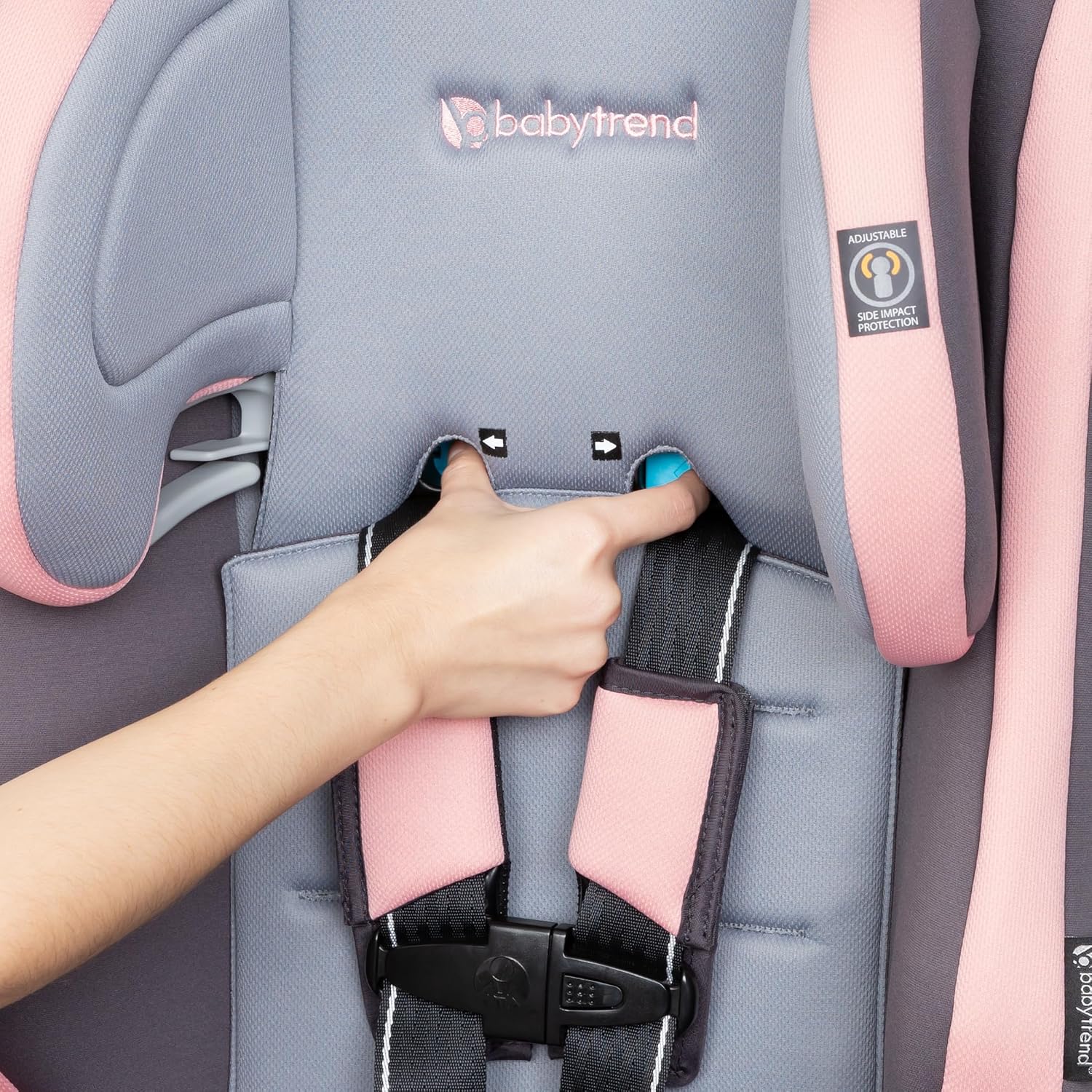Baby Trend Cover Me™ 4-in-1 Convertible Car Seat, Quartz Pink - الصورة 6