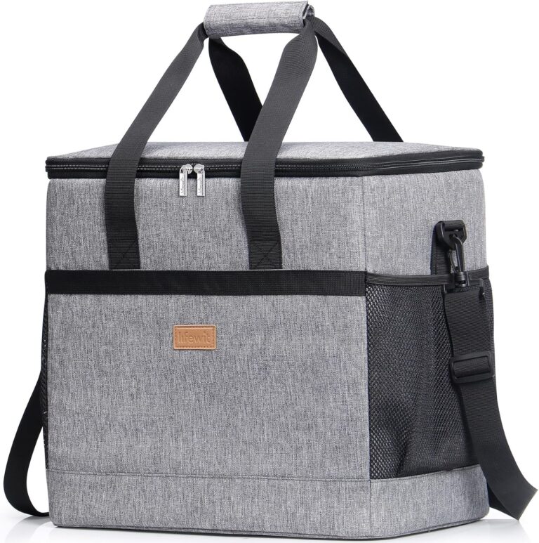 Lifewit Cooler Bag 30/50/60 Cans Collapsible and Insulated Large Lunch Bag Leakproof Soft Cooler Portable for Camping/BBQ/Family Outdoor Activities