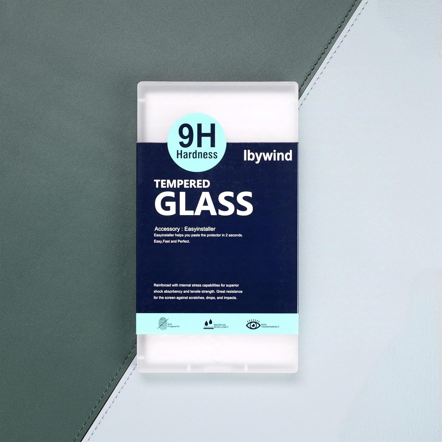 Ibywind for Nothing Phone (3) 5G Screen Protector,2-Pack,9H Hardness Tempered Glass with Camera Lens Protector,Easy Installation Tool,Bubble-Free,Fingerprint Unlock,Anti-Shatter,Anti-Scratch - الصورة 7