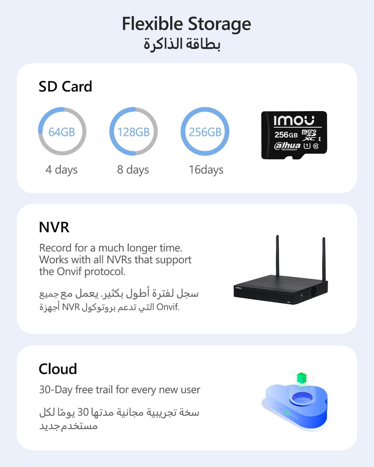 Imou DK2 1080P Home Security Camera Surveillance Camera, 360° Indoor Wi-Fi Camera with AI Human Detection Smart Tracking Two-Way Audio Siren IR Night Vision Baby Pet Monitor 2MP - الصورة 9