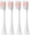 V3 Electric Toothbrush Replacement Heads, Sonic Toothbrush Heads Refills, 4 Pack, White