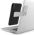 Mobile Phone Magnetic Bracket – 2 in 1 Adjustable Folding Lengthening Screen Mobile Phone Holder Extension Portable Laptop Multifunctional Mobile Phone Holder (Silver)