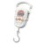 Luggage Scale, Portable Hanging Scale with Wide Handle, Heavy Duty Capacity for Suitcases and Packages, 60 Kg / 120 Lb, Easy-Read Display for Travel Home Outdoor and Farm, Gray, 1 Pc