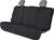 Back Seat Cover for Car Trucks Van SUV,Waterproof Rear Bench Towel Seat Covers for Dogs and Kids,Automotive Backseat Protector (Black)