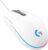 Logitech G203 Lightsync Gaming Mouse, 8000 Dpi, CUStomizable Buttons & Color Waves – White