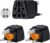 infino™ World to UK Travel Adapter (3-Pack, Black) – Universal 3-Prong Power Converter, Transforms US/JP/AU/EU/CN plugs to UK – Grounded, Safe & Compact for All Devices, Includes 13A Fuse + 2 Spares
