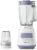 Philips Blender 700W, 1.5L Glass Jar Capacity, 5 Speed Settings | 5000 Series, ProBlend Crush Technology, 2x Faster Ice Crushing, Sustainless Steel, Dishwasher Safe, Blue/White, HR2222/01
