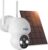 Hiseeu 4MP Solar WiFi Wireless Outdoor Security Camera, PTZ, 2-Way Audio