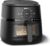 Philips See-Through Airfryer XL, 6.2L/1.2KG, 1700W, 13 Functions, 9 Presets | 2000 Series, Touchscreen, Rapid Air Technology, Black, NA230/00