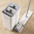 JOYMOOP Mop and Bucket with Wringer Set for Home, Flat Mop and Bucket System, Mops for Floor Cleaning and Wall Cleaner, with 3 Reusable Microfiber Mops Pads