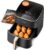 Cosori TurboBlaze Air Fryer 6L, DC motor, Black | TurboBlaze Technology with 5 Fan Speeds for Faster, More Even Cooking, 30–230°C, 9 Cooking Functions, Quiet Operation